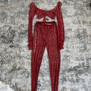 Matching MATTE BRAND set